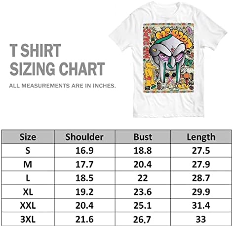 MF Doom Shirt Hip Hop Music Rapper T Shirt Men's Vintage Gift Short Sleeve T Shirts - Image 4
