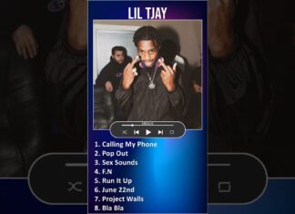 Lil Tjay MIX Best Songs #shorts ~ 2010s Music ~ Top Drill, Rap, East Coast Rap, Contemporary Rap