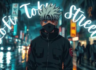 🌸 1980s LoFi Tokyo Rain Relaxing Japanese Hiphop Beats for Study & Focus🌸 Otaku Naruto Kakashi Anime