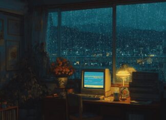 1980s & 90s Lofi Hip Hop Beats 🏬 Rain in Japan & Vintage Shibuya Evening Vibes 👕 Lofi Rain Playlist