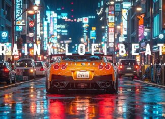 Midnight City Vibes 🌃 1980s & 90s Lofi Hip Hop Beats 🌃 Rainy Neon Night for Relaxing