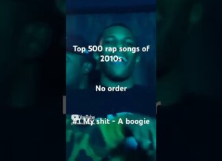 My Shit- A Boogie 🔥🔥 Top 500 rap songs of the 2010s #viralvideo #rap #music #shortsfeed #blowup