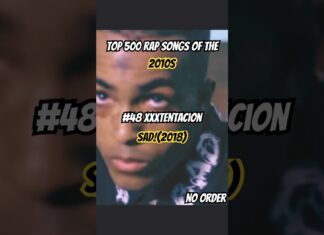 #48 Sad!(2018) by XXXTENTACION #rap #music #shortsfeed #2010s #viralvideo #shorts