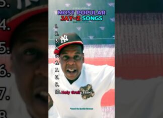 Most Popular JAY-Z Songs #jayz #top10 #popular #kanyewest #beyonce #rihanna #hiphop #shorts #yt