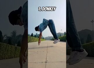 5 EASY BreakDance Moves ๐ฏ #breakdance #bboy #shortvideo