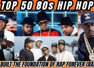 Rank Top 10 ALL-TIME 80s Hip Hop Songs (East vs West combined)