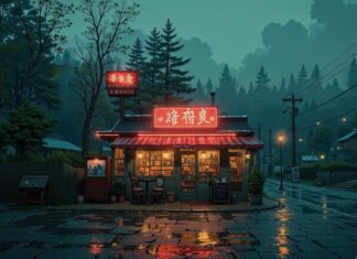 Old Tokyo Nights with Rain 🌙 1980s–90s Lofi Hip Hop Café Ambience 📼 Lofi Hip Hop & Rain Sounds