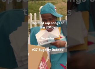 Top 500 rap songs of the 2010s. #27 Suge by Dababy. #rap #music #blowup #fyp