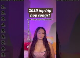 2010 top hip hop songs! How many songs do you know? @ThePlaylistPlanner