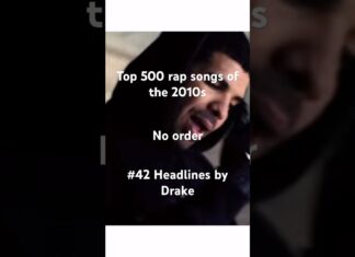 Top 500 rap songs of the 2010s. #42 Headlines by Drake. #drake #rap #blowup #fypage #viralvideo