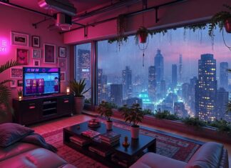 90’s Lofi City 🌧️ Rainy Lofi Hip Hop ~ Lofi Music & Rain Sounds ☔️ Lofi Rain Playlist