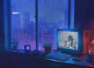 Nostalgic Lofi Hip Hop Beats 💾 1980s & 90s Vibes & Vintage Room Ambience 🌌 Lofi Rain Playlist