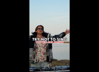 Try NOT to sing, You will fail…