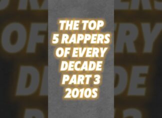 The Top 5 Rappers of the 2010s #rap #shorts