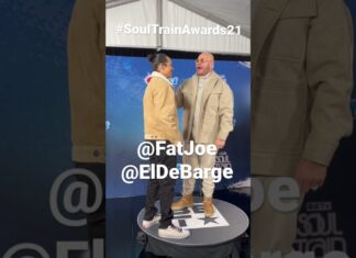 Fat Joe and El DeBarge chopped it up back stage at the #soultrainawards21 #shorts