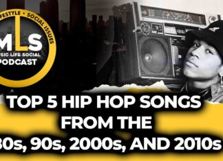 Top 5 Hip Hop Songs from the 80s, 90s, 2000s, and 2010s