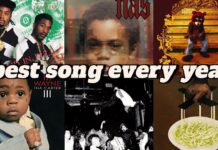The Best Rap/Hip Hop Song Every Year – Evolution of Hip Hop