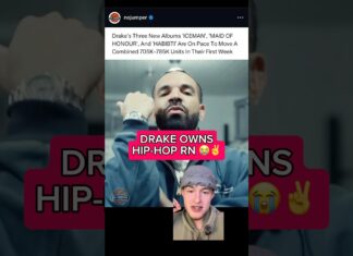 Drake OWNS hip-hop rn. *STATISTICALLY* 🤯 #drake #rapnews #hiphopnews #iceman #kendricklamar